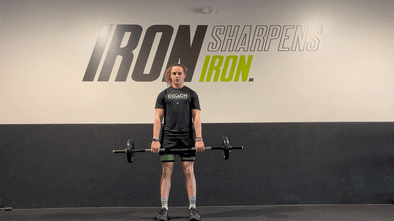 Barbell Upright Row to Front Raise