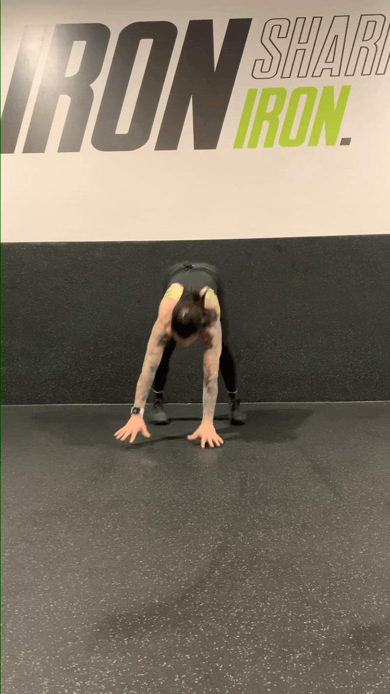 Lateral Hop Burpee