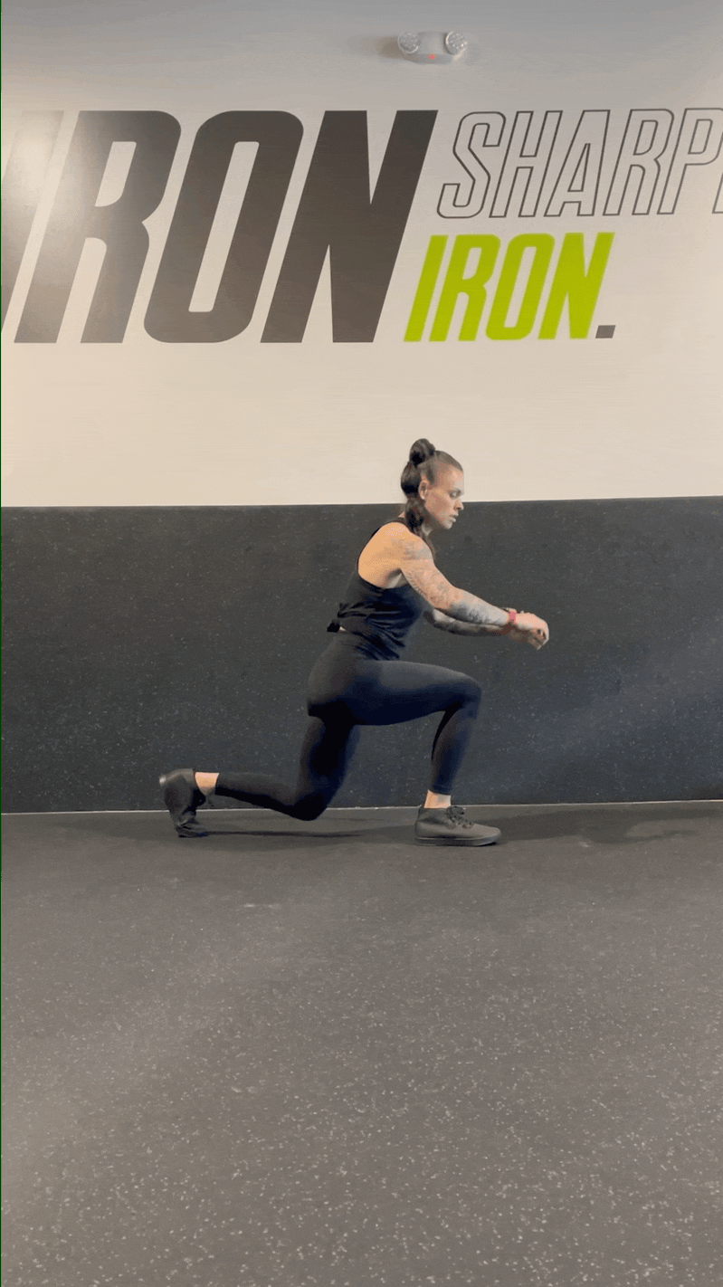 Reverse Lunge Trunk Rotation