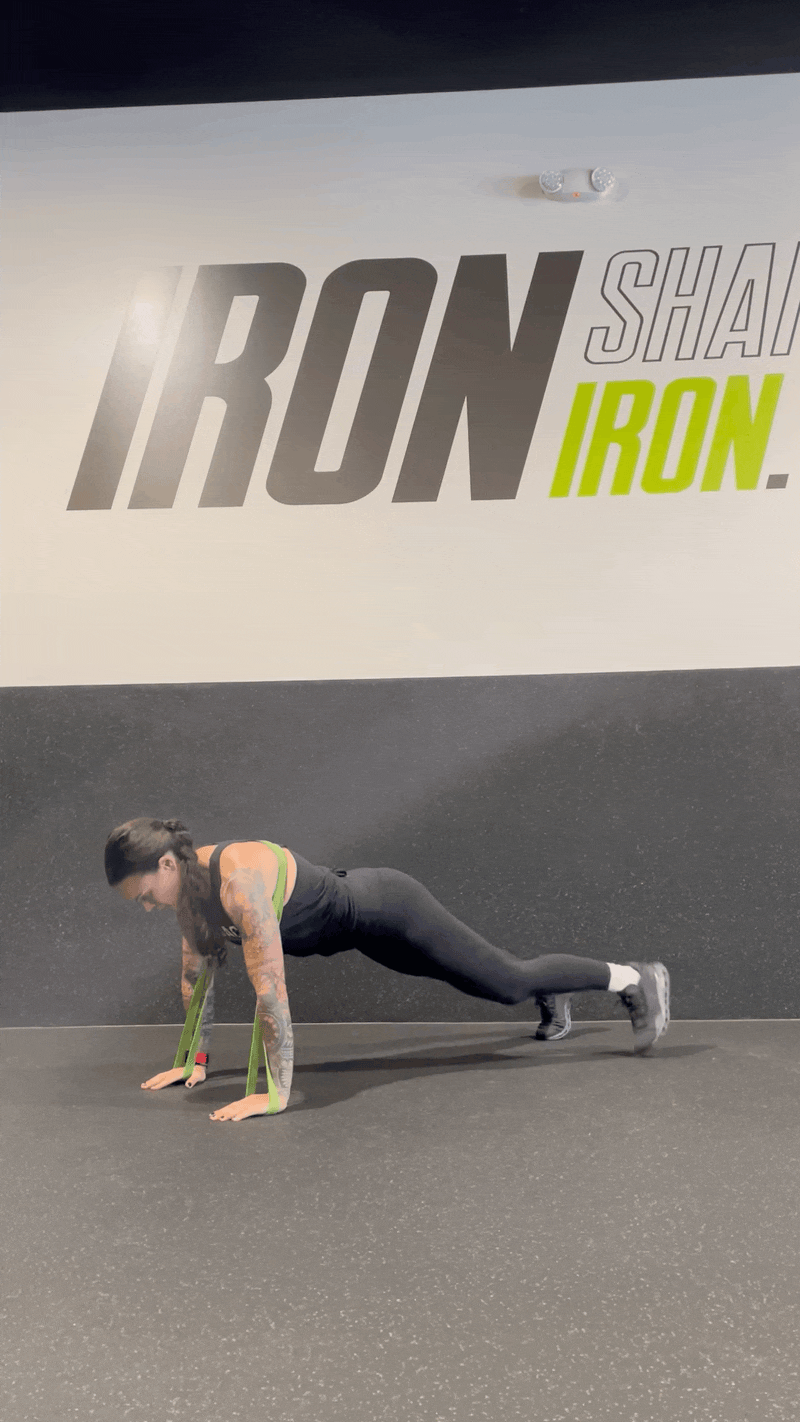 Resistance Band Push Up