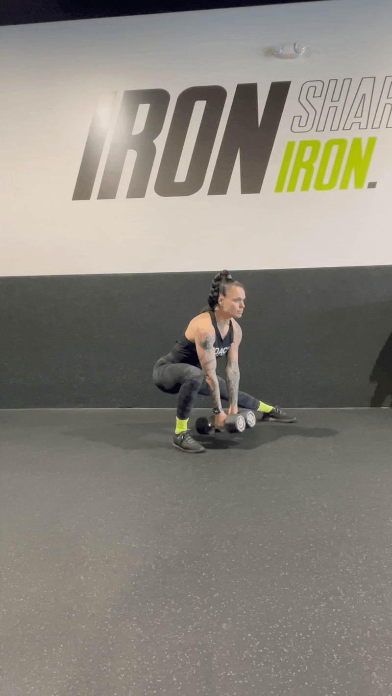Lateral Alternating Static Lunge