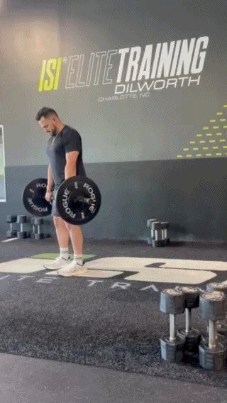 Barbell RDL to Bent Over Row