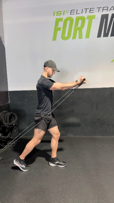 Resistance Band Chest Fly