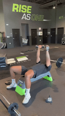 Dumbbell Bench Press to Hex Press