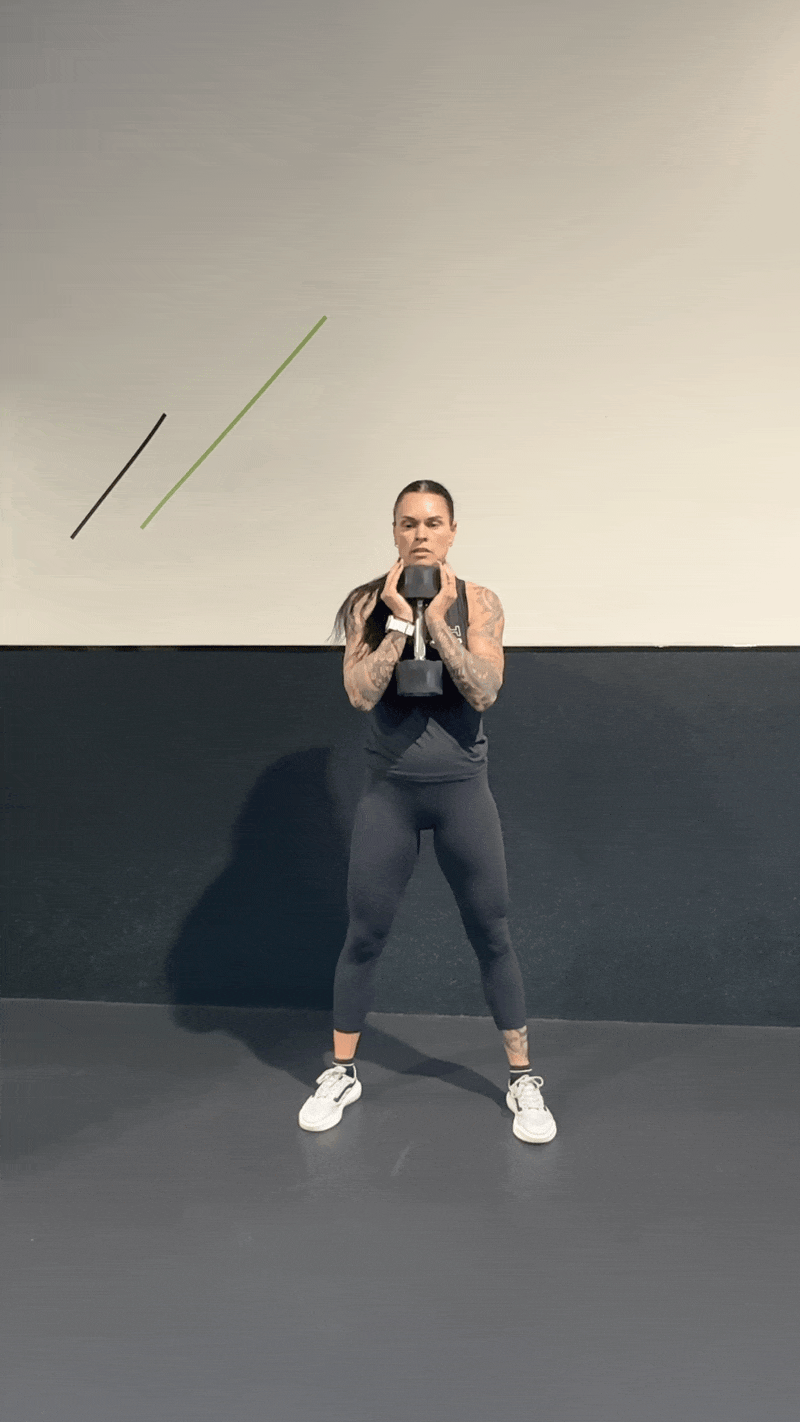 Diamond Goblet Squat