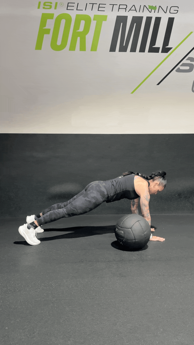 Med Ball Pull Throughs