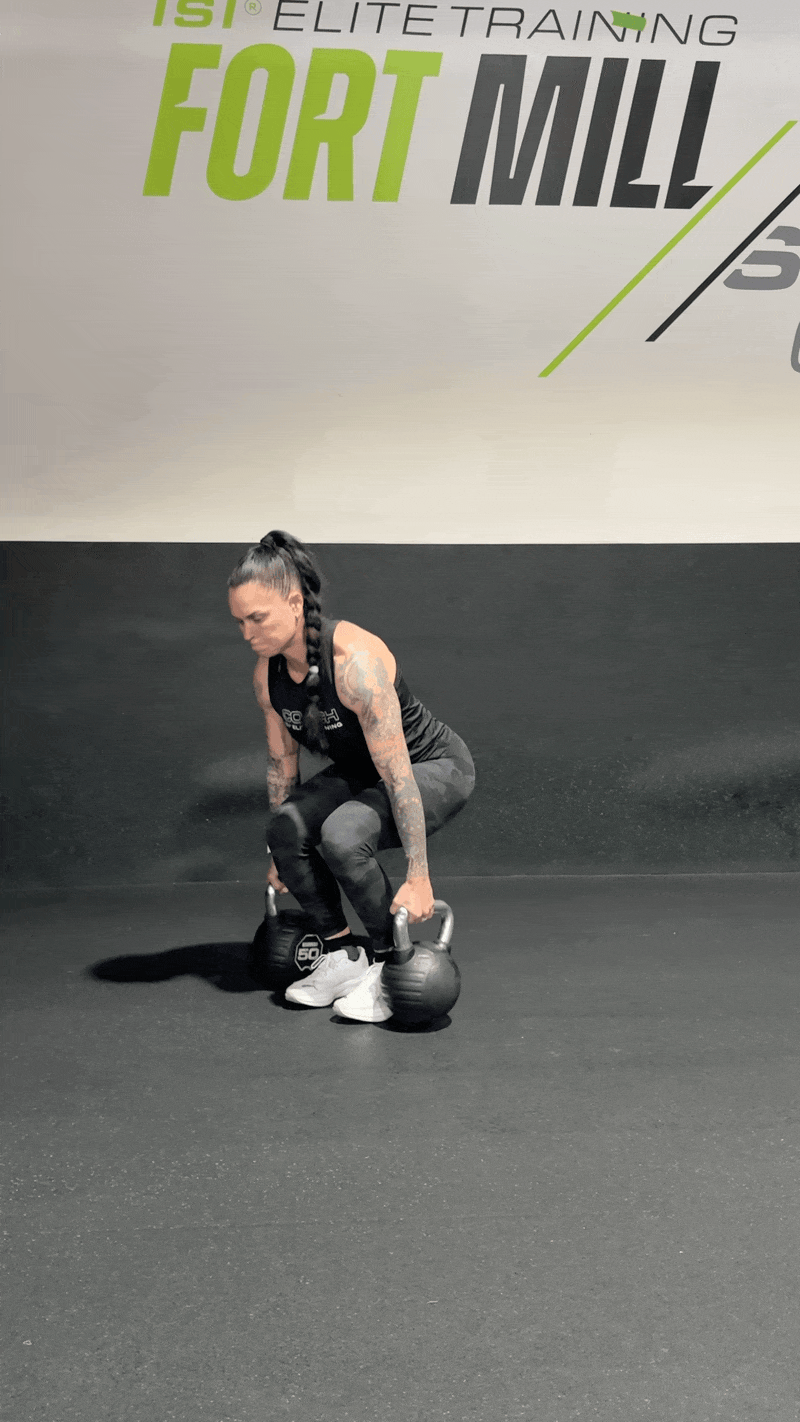 Kettlebell Deadlift to Reverse Lunge