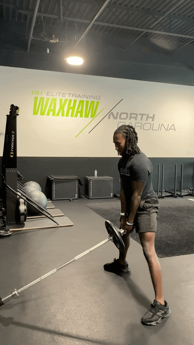 Landmine Sumo Squat