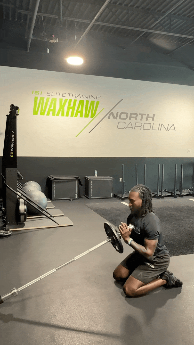 Landmine Push Press