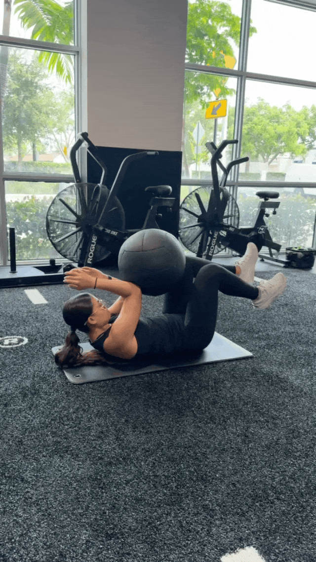 MED BALL 3 POINT BICYCLE