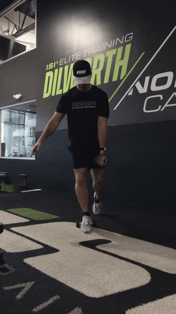 FRONT HEEL ELEVATED SPLIT SQUAT