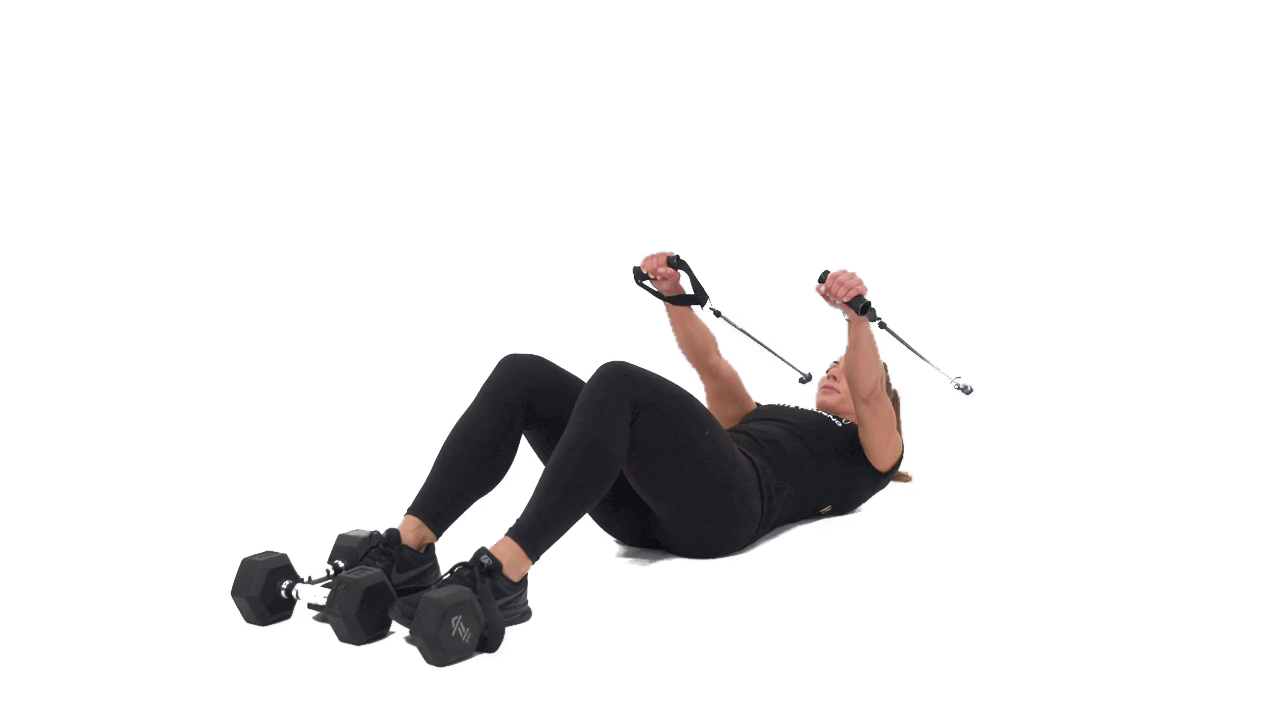 Anchored Banded Sit Up