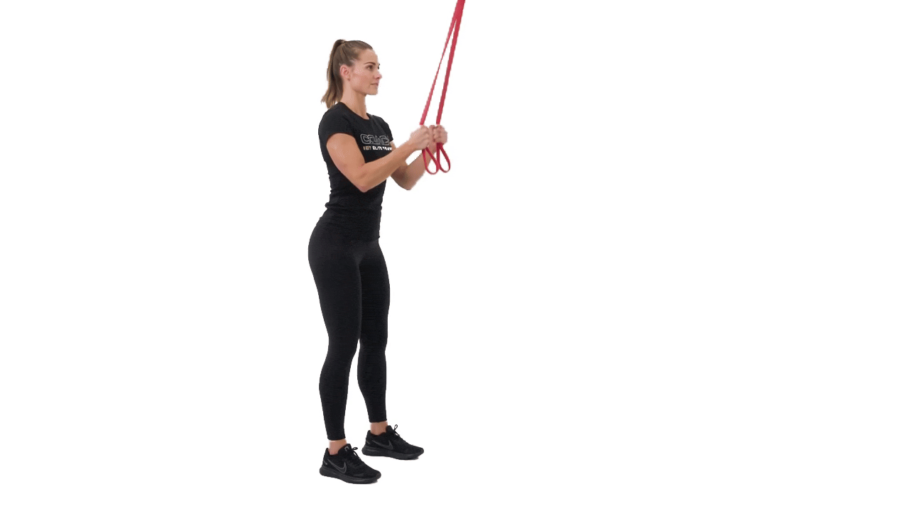 Banded Tricep Pulldown