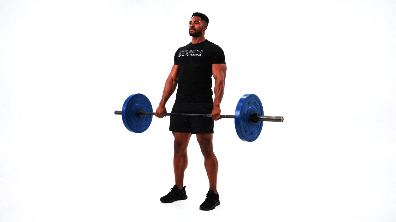 Barbell Clean to Front Squat