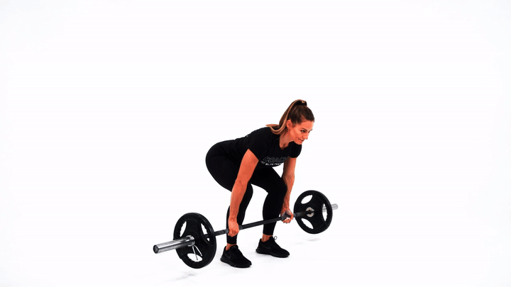 Barbell Deadlift Mixed Grip
