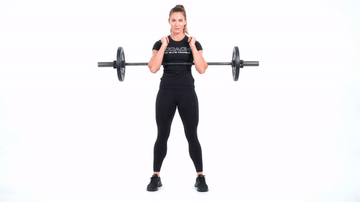 Barbell Zercher Squat