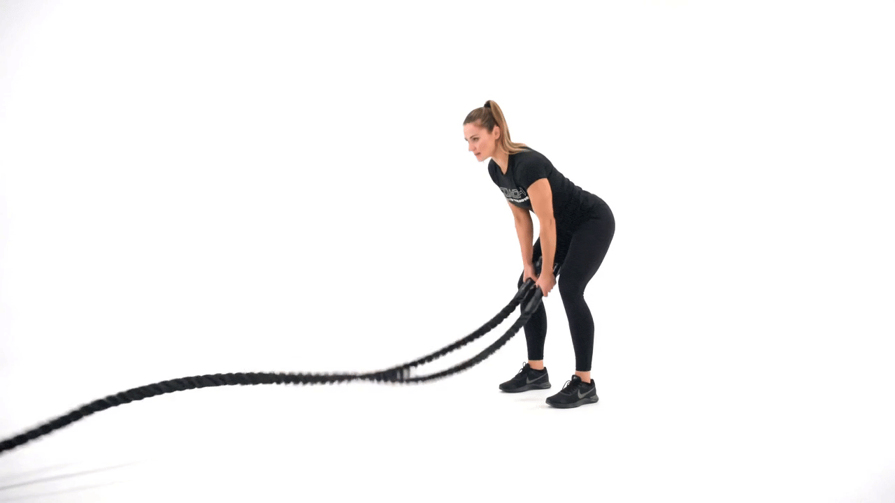 Battle Rope Bent Over Fly
