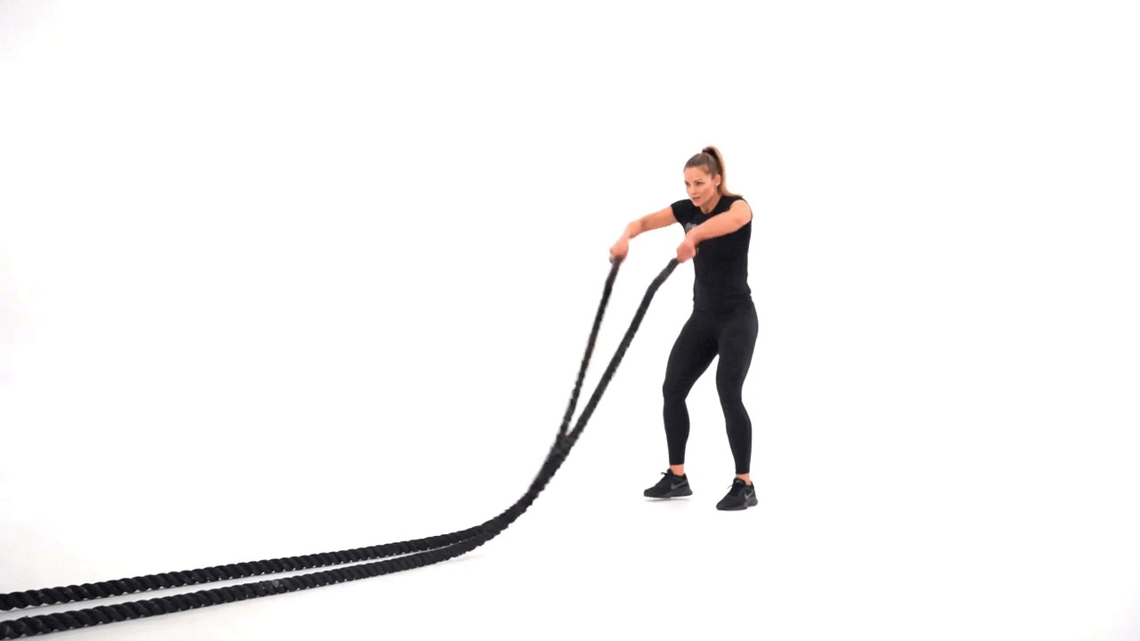 Battle Rope Circle Wave