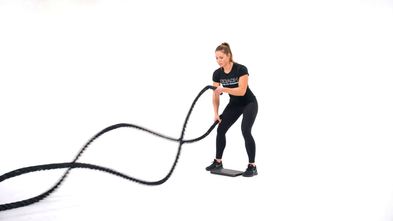 Battle Rope Wave Surrender