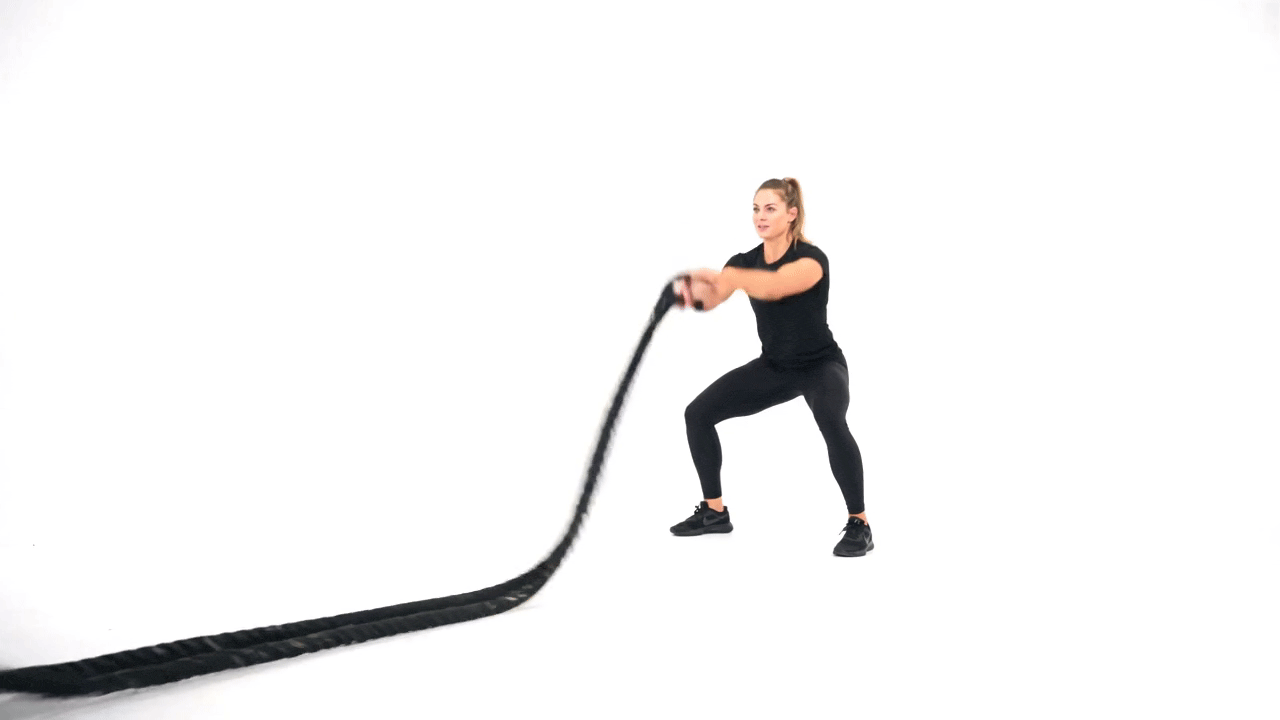 Battle Rope Slam