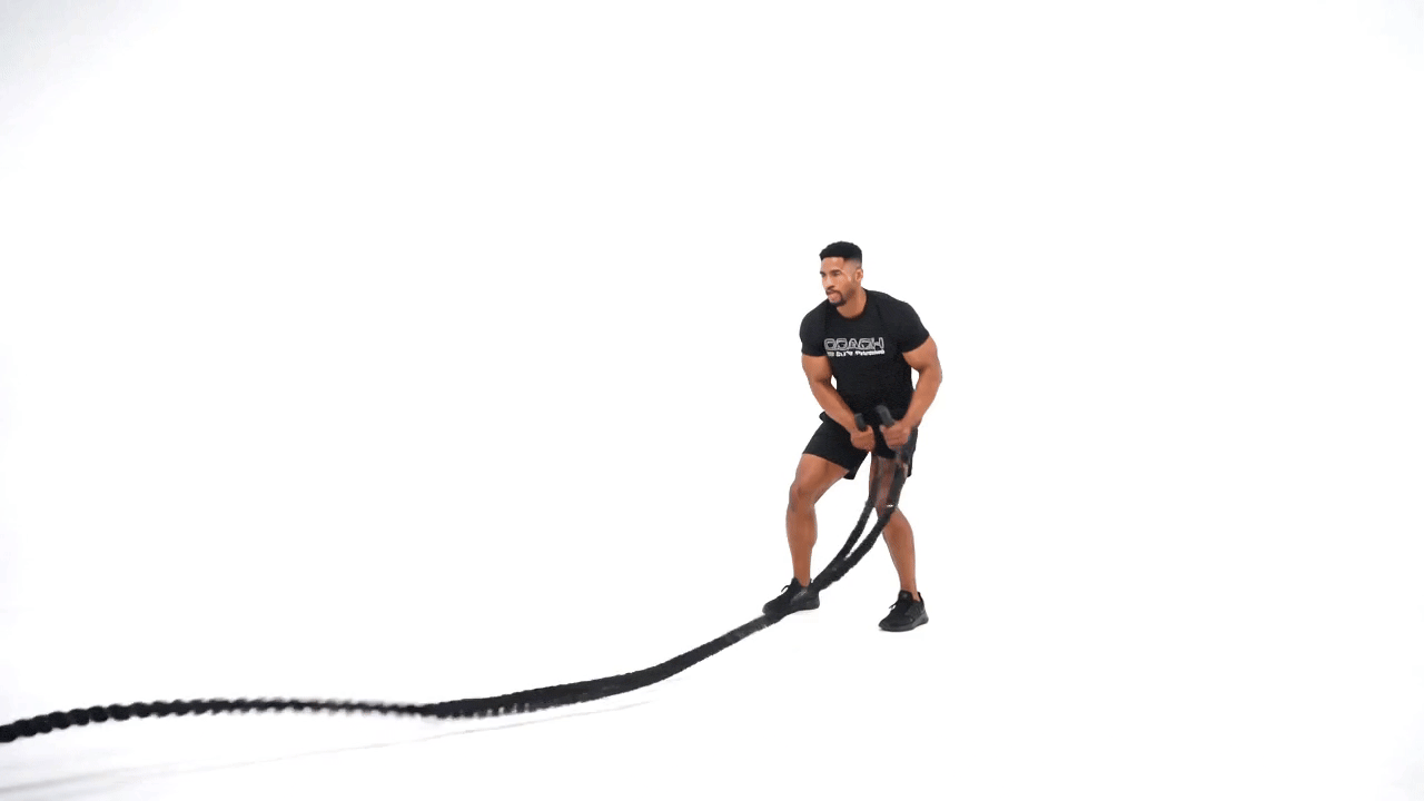Battle Rope Torso Twist