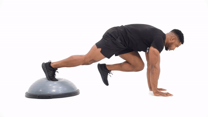 Bosu Decline Mountain Climber