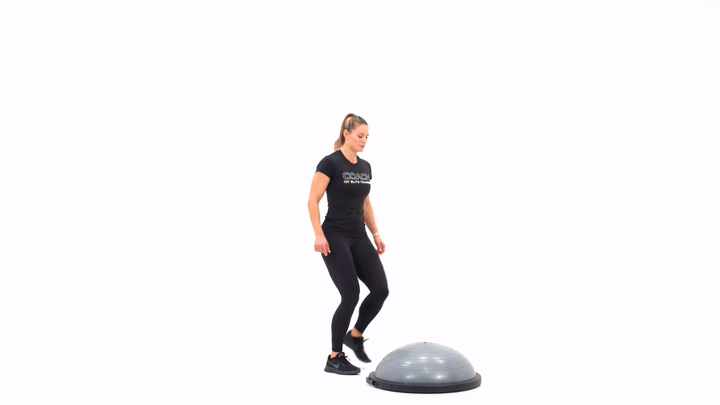 Bosu Toe Tap