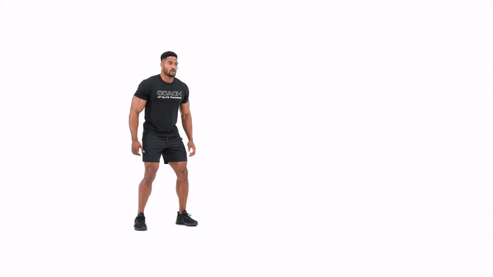 Broad Jump Back Peddle