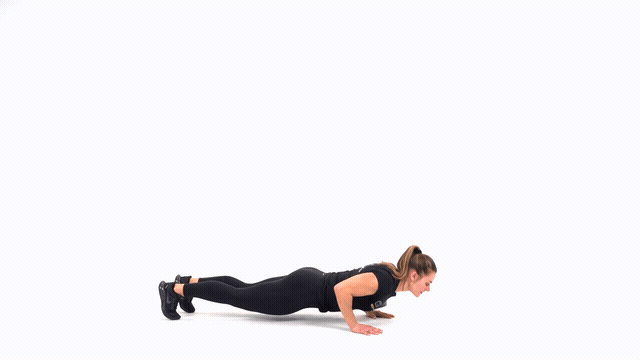 Burpee Step Up To Broad Jump to Reverse Hop