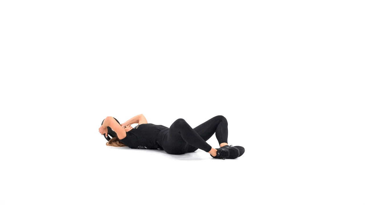 Butterfly Weighted Sit Up