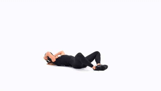 Butterfly Weighted Sit Up
