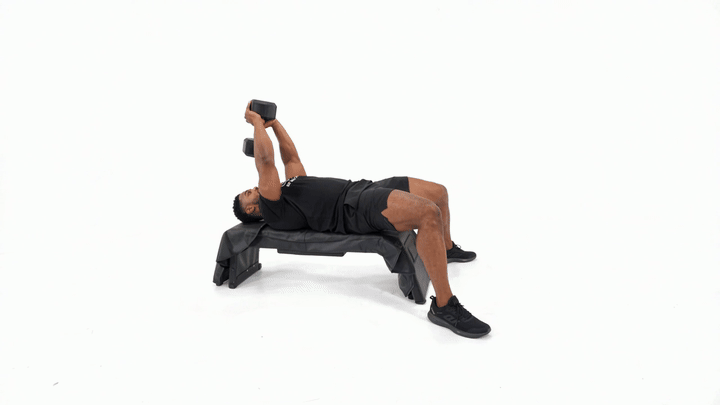 Dumbbell Bench Pullover