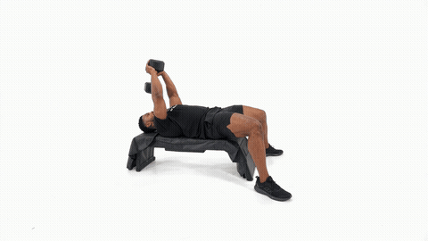 Dumbbell Bench Pullover
