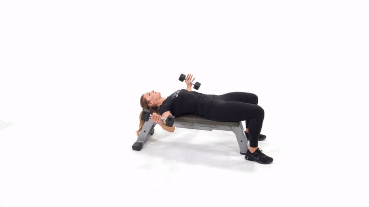 Dumbbell Chest Fly (From Bench)