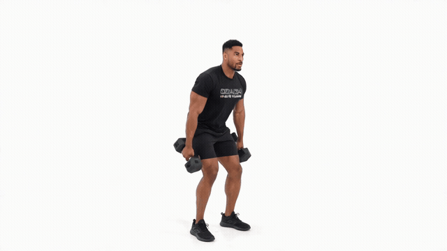 Dumbbell Clean To Press