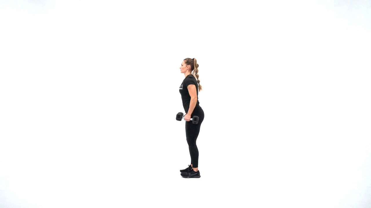 Dumbbell Hammer Curl To Press