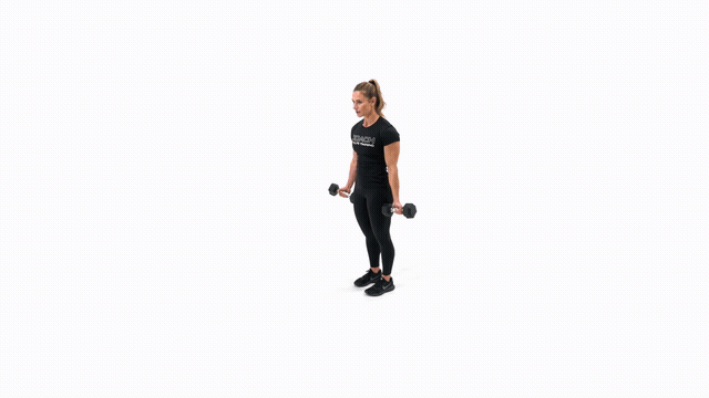 DUMBBELL CURL TO UPPERCUT