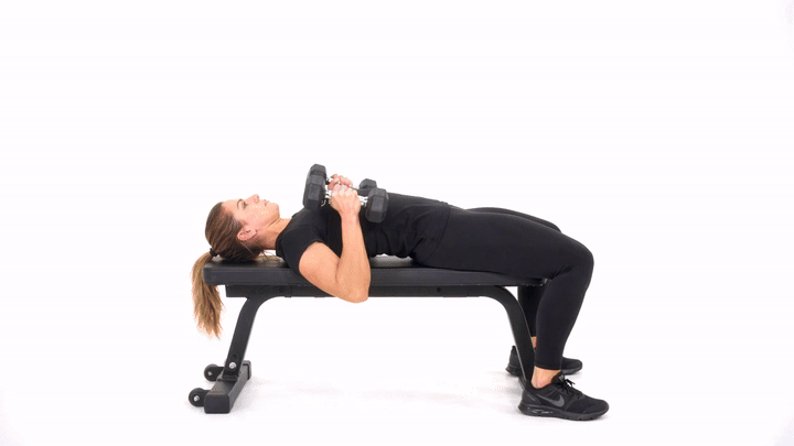 Dumbbell Elevator Chest Press