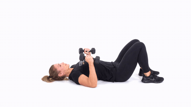 Dumbbell Elevator Chest Press
