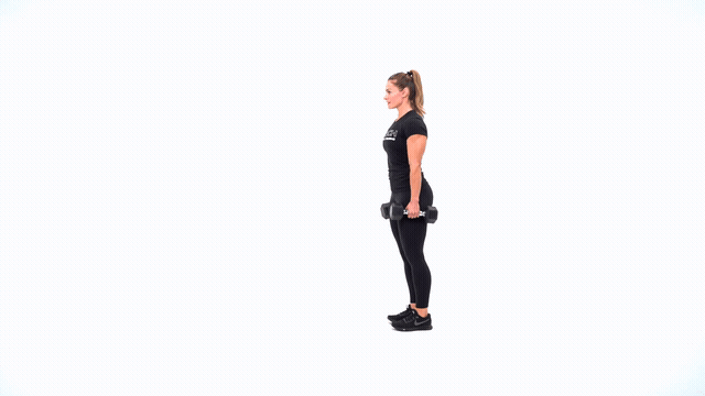 Dumbbell Forward Lunge