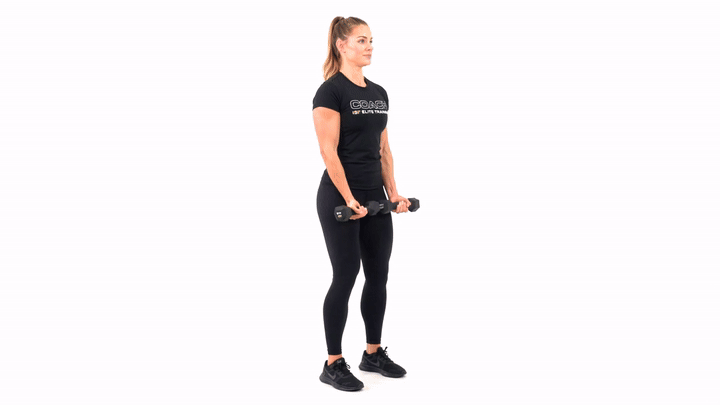 Dumbbell Horizontal Curl