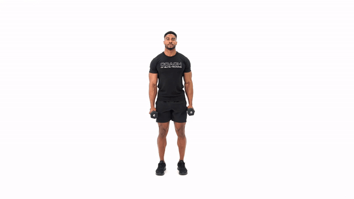 Dumbbell Iron Cross