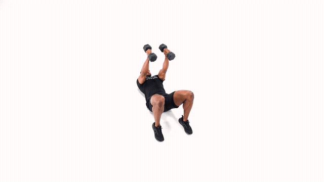 Dumbbell Neutral Grip Floor Press