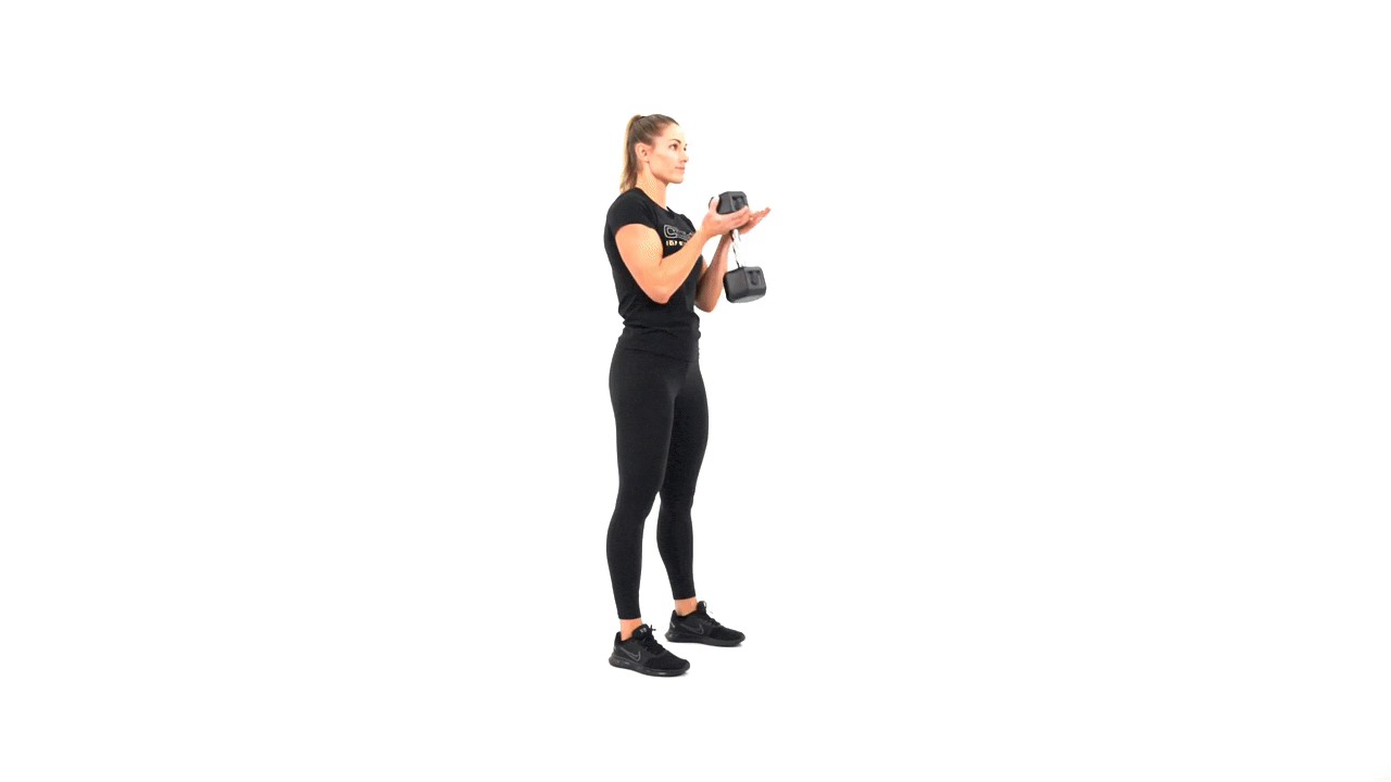 Dumbbell Open Palm Bicep Curl