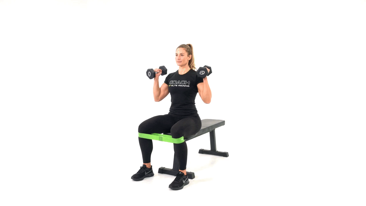 DUMBBELL SEATED W SHOULDER PRESS