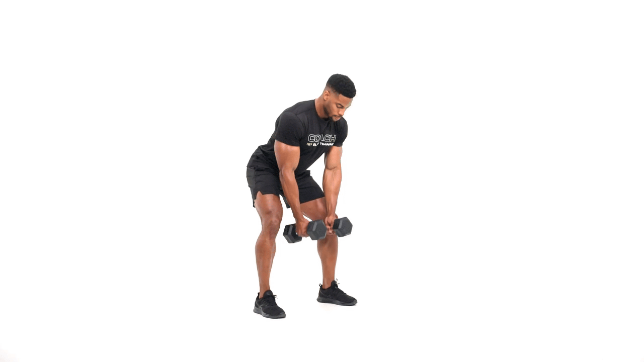 Dumbbell Seesaw Row