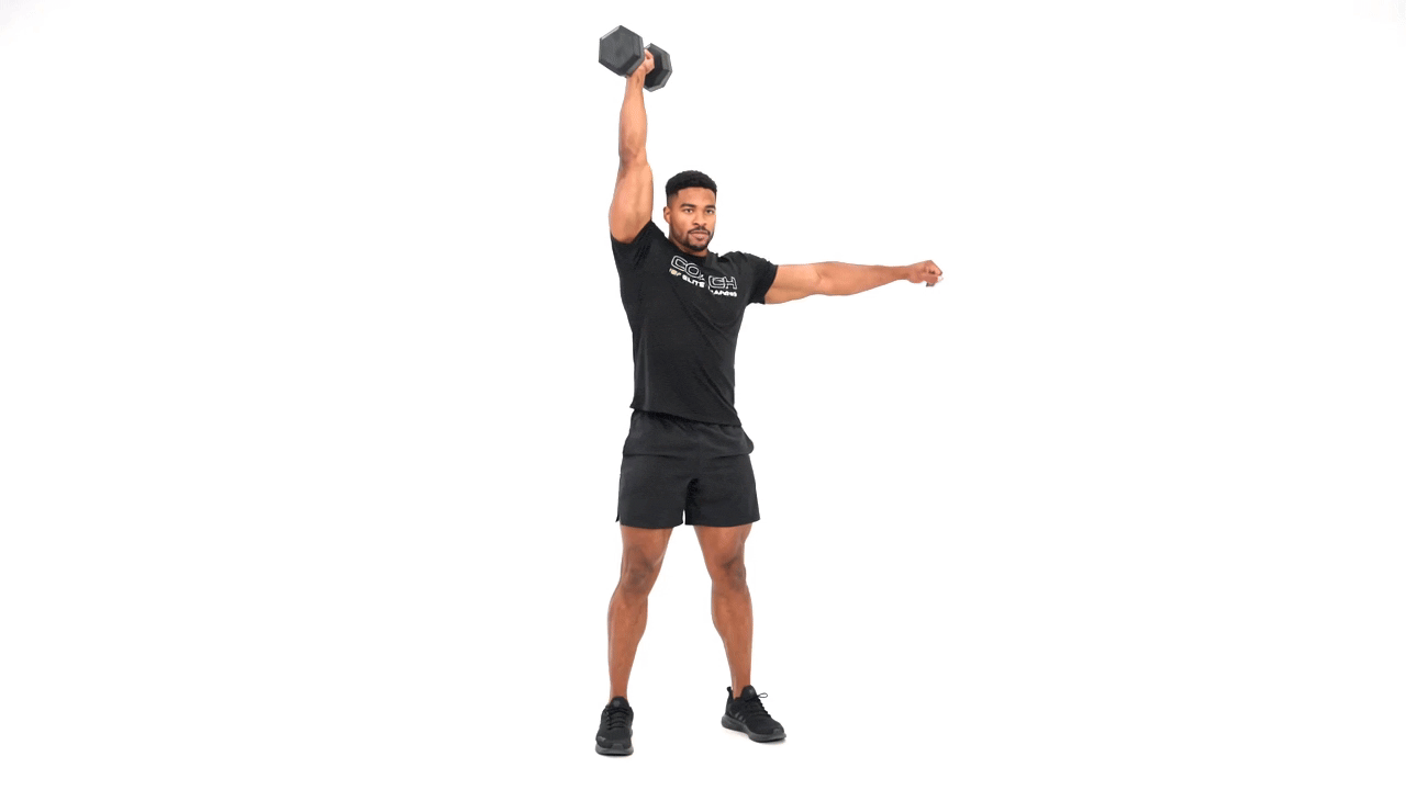 Dumbbell Single Arm Push Press