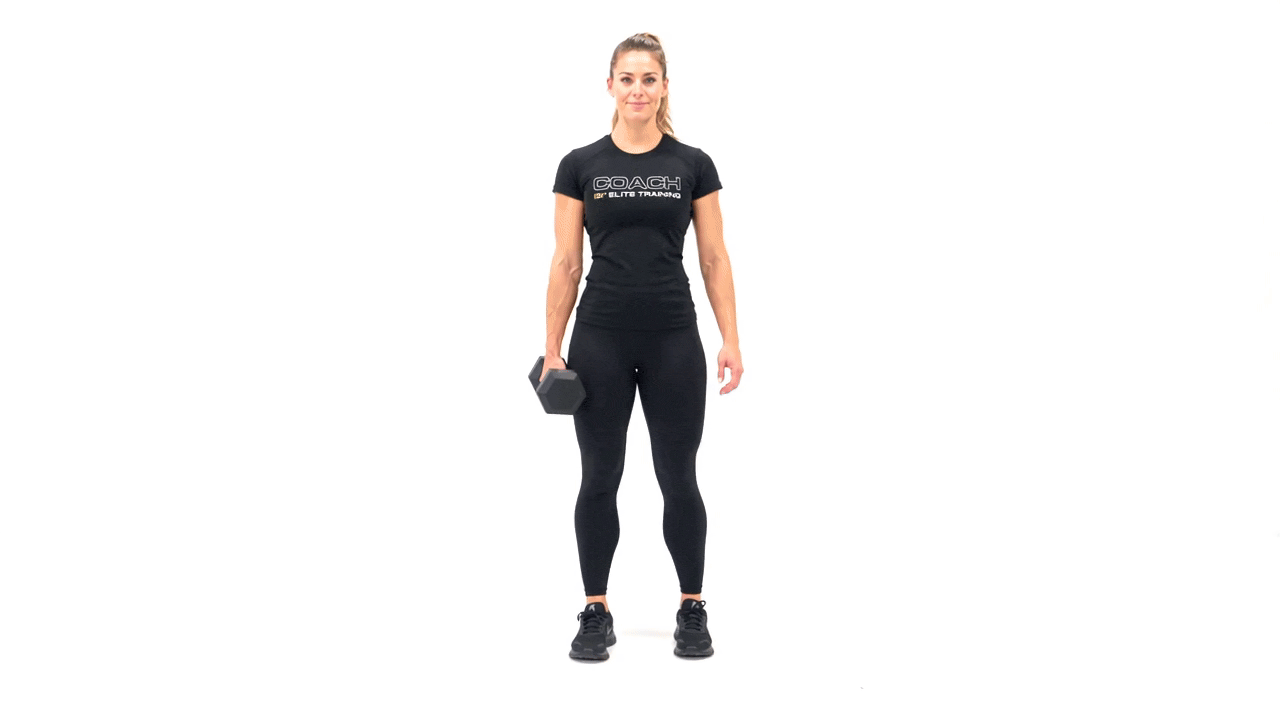 Dumbbell Single Arm Suitcase Farmer Carry