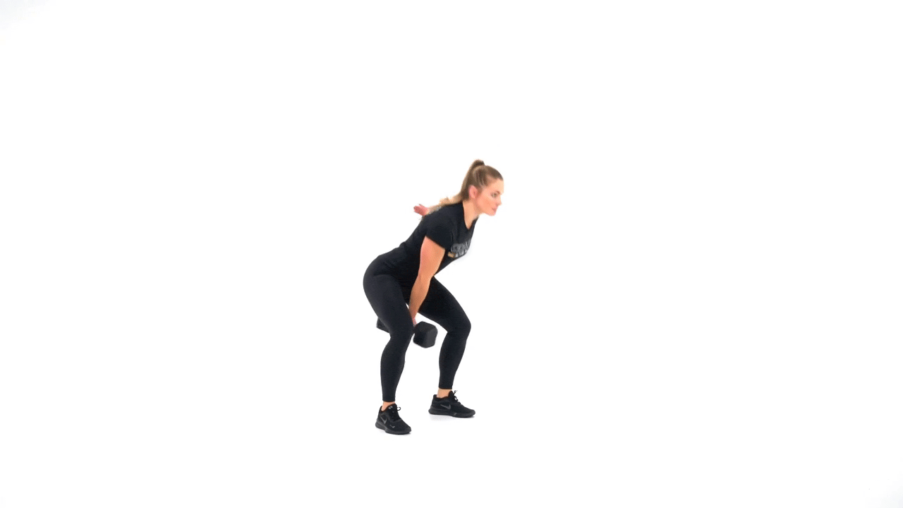 Dumbbell Single Arm Swing