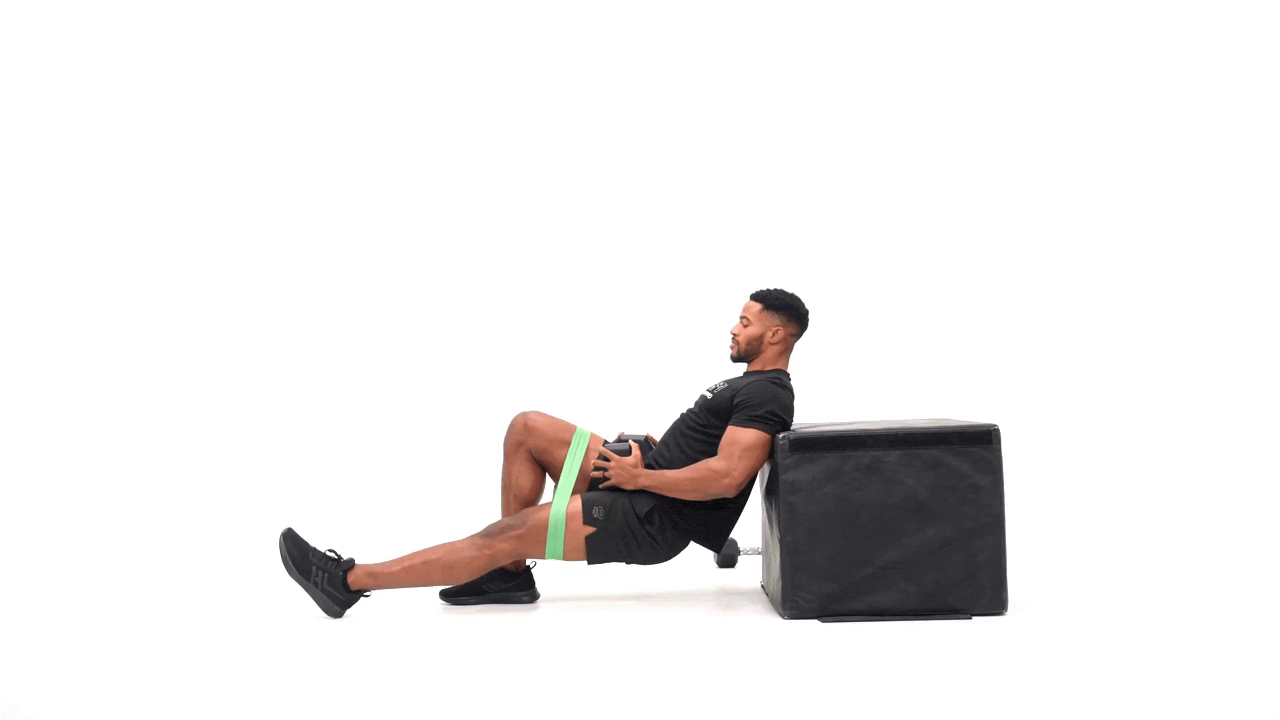Dumbbell Single Leg Hip Thrust